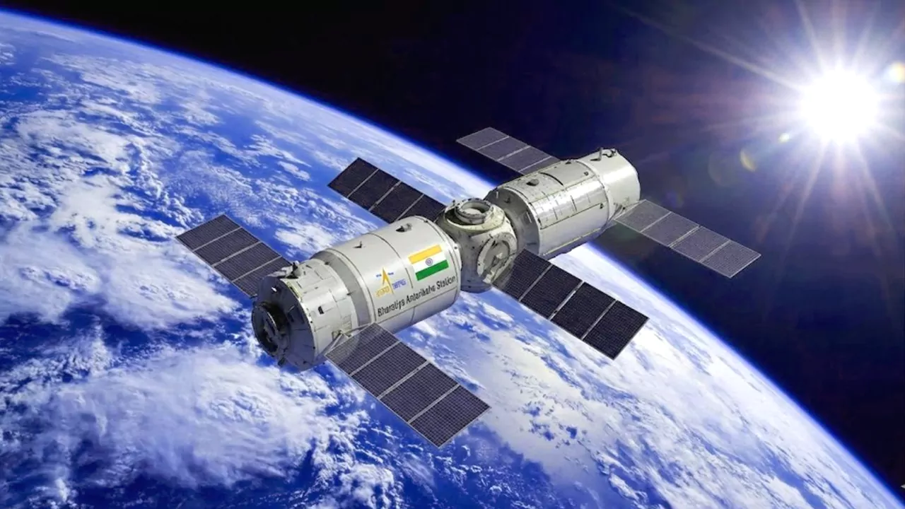 isro space station module
