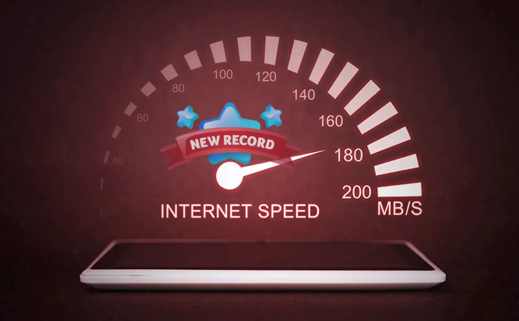 internet speed new record